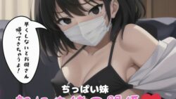 【貧乳】 ちっぱい妹 親に内緒の関係 【d_383719】