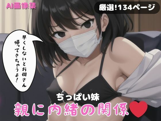 【貧乳】 ちっぱい妹 親に内緒の関係 【d_383719】