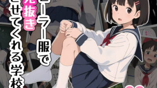 【貧乳】 セーラー服で見抜きさせてくれる学校 【d_317916】