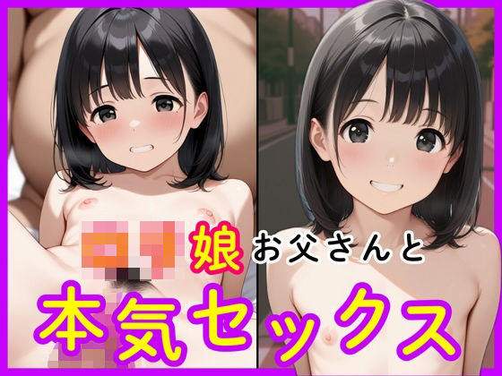 【貧乳】 ロリ娘お父さんと本気セックス 【d_524616】