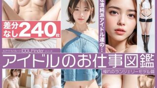 【貧乳】 アイドルのお仕事図鑑 憧れのランジェリーモデル篇 【d_300640】