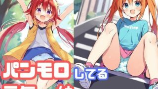 【貧乳】 パンモロしている元気な妹 【d_470920】