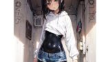 【貧乳】 下着代わりのラバースーツ 【d_483627】