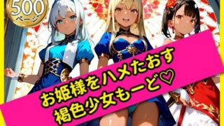 【貧乳】 無邪気なお姫様をハメたおす！褐色少女もーど 【d_562450】