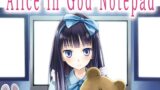 【貧乳】 Alice in God Notepad 【d_577944】