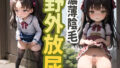 【貧乳】 【120枚】濃薄陰毛 野外放尿 【d_322404】