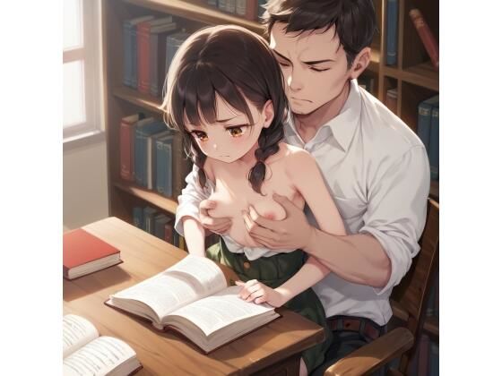 【貧乳】 女の子触り放題図書館 【d_355534】