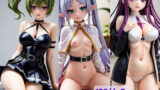 【貧乳】 【葬送のフリーレン】えっちなフィギュア風 【d_396066】