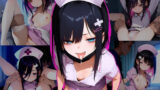 【貧乳】 ナースな地雷系ちゃん 【d_414748】
