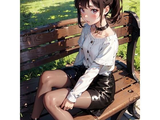 【貧乳】 脚フェチ向けコーデの女の子 【d_442865】