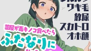 【貧乳】 薬屋が毒キノコ食べたらふたなりになっちゃった 【d_529013】