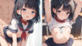 【貧乳】 おかっぱの制服貧乳肉便器 【d_565391】