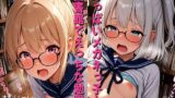 【貧乳】 ミックスガールズコレクション  美少女図書委員のちっぱいメガネっ娘と図書館でえっちなお勉強 【d_568544】