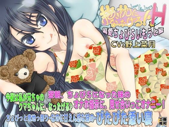 【貧乳】 抱き枕になったげる！H偏愛ちょびSいもうと編 【d_057320】