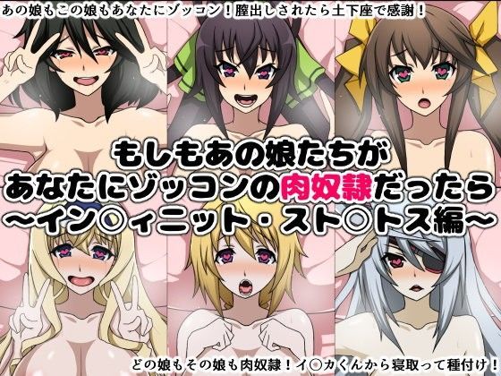 【貧乳】 もしもあの娘たちがあなたにゾッコンの肉奴●だったら〜イン○ィニット・スト○トス編〜 【d_105274】