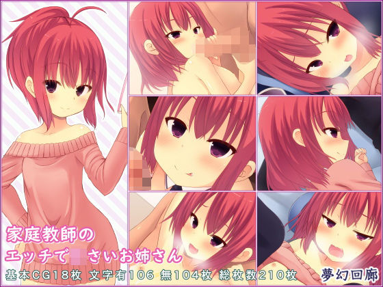 【貧乳】 家庭教師のエッチで○さいお姉さん 【d_170209】