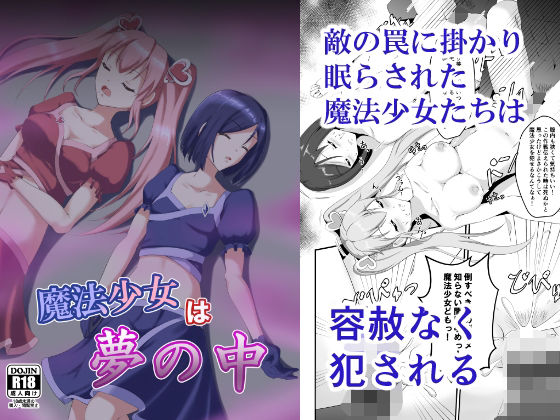 【貧乳】 魔法少女は夢の中 【d_222109】