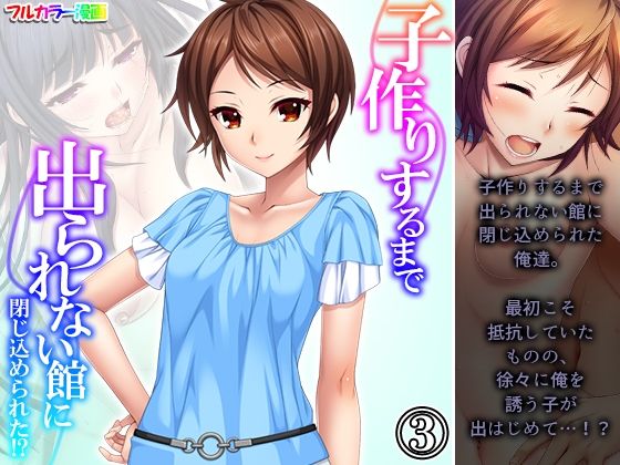 【貧乳】 子作りするまで出られない館に閉じ込められた！？ 3巻 【d_241672】
