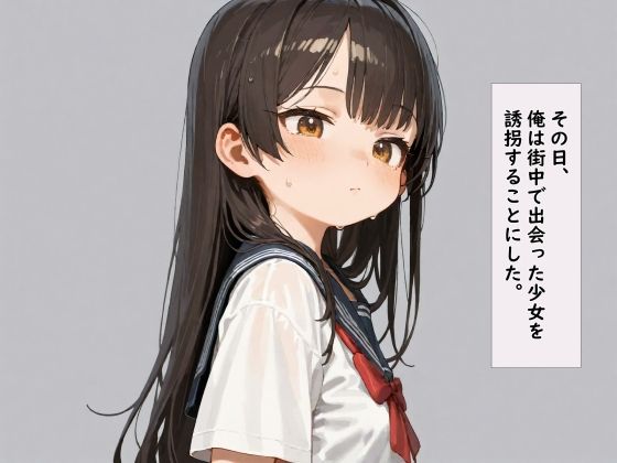【貧乳】 その日、俺は街中で出会った少女を誘拐することにした。 【d_607094】