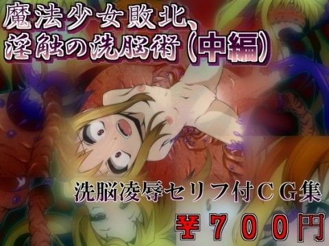 【貧乳】 魔法少女敗北、淫触の洗脳術（中編） 【d_043063】