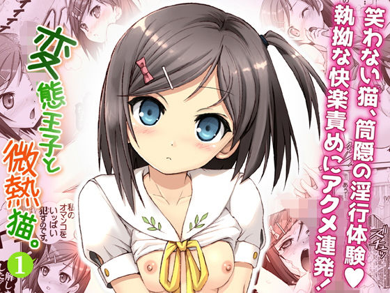 【貧乳】 笑わない猫の淫行体験・変態王子と微熱猫 【d_132177】