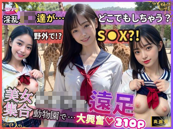 【貧乳】 淫乱女子校生の遠足 【d_378625】