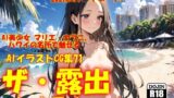 【貧乳】 AIイラストCG集71  ザ・露出 in ハワイ  マリエ・カラニ 【d_546488】