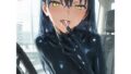 【貧乳】 ラバーを着たロングヘアJKの車内奉仕｜Latex Slave in the Backseat【59枚】 【d_587419】