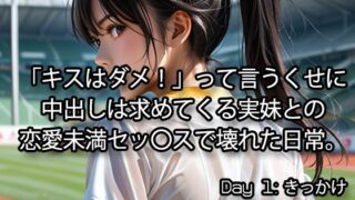 【貧乳】 「キスはダメ！」って言うくせに、中出しは求めてくる実妹との恋愛未満セックスで壊れた日常。 【d_602712】