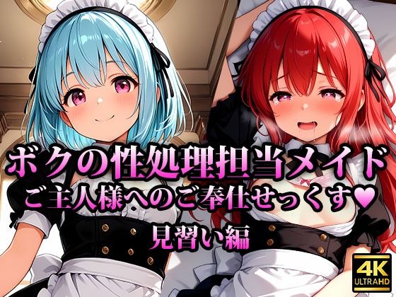 【貧乳】 専属の性処理担当メイド達の性欲が強すぎる件 見習い編 【d_610331】