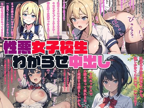 【貧乳】 性悪女子校生わからせ中出し 【d_632239】